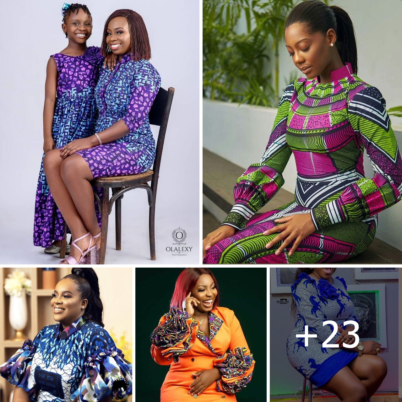 Fascinating Ankara Pose And Styles.