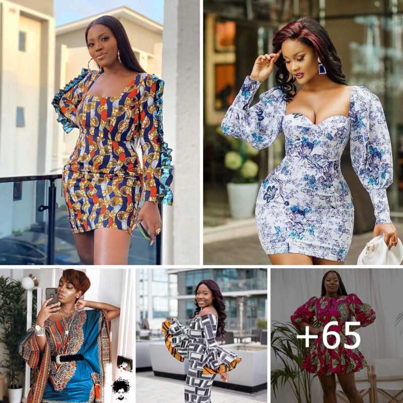Simplicity Meets Style: 65 Beautiful Simple Ankara Gown Styles for 2024