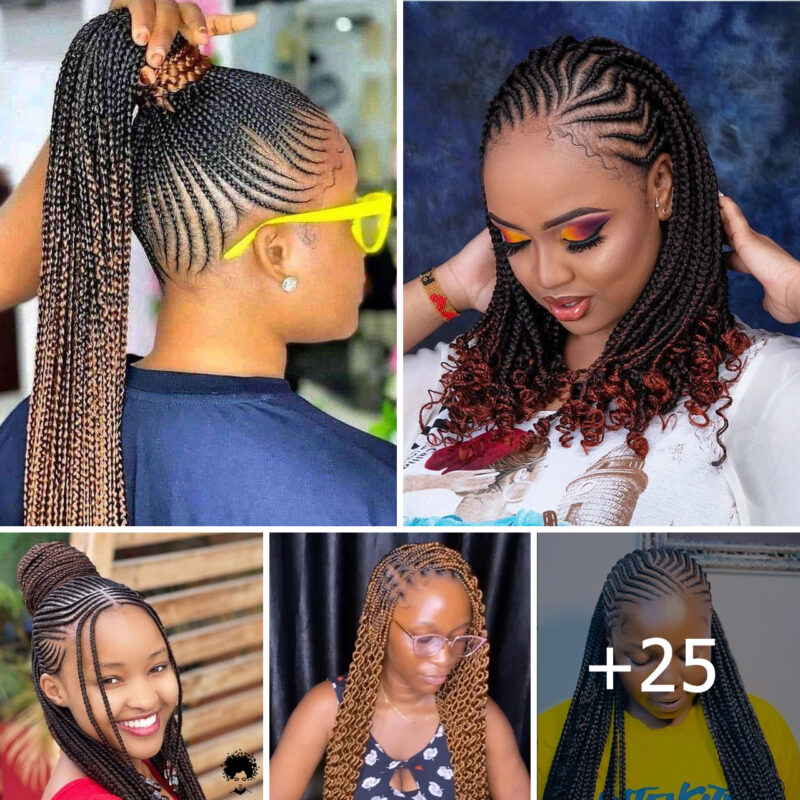 25 Stunning Ghana Weaving Hairstyles to Try in 2024