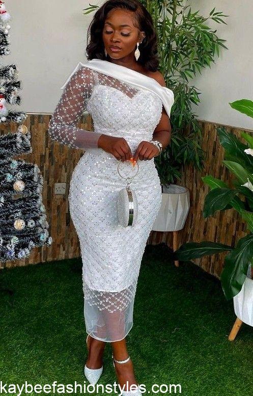 Short Lace Gown Styles for Weddings