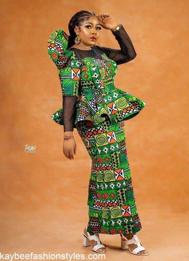 Best Ankara Skirt and Blouse Styles for Christmas