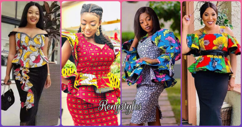 Ankara Skirt And Blouse For Ladies