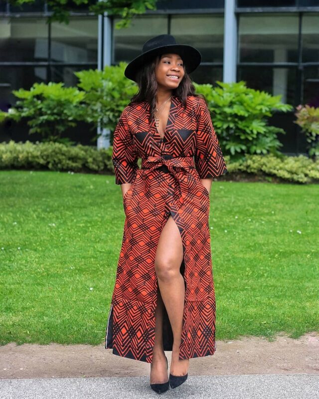 35 Trending Ankara Kimono Jackets And Dresses For 2024