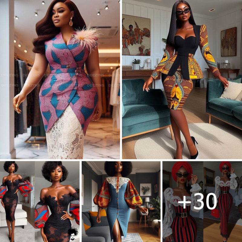 2024 Ankara Fashion: Fresh Styles and Gowns for Ladies