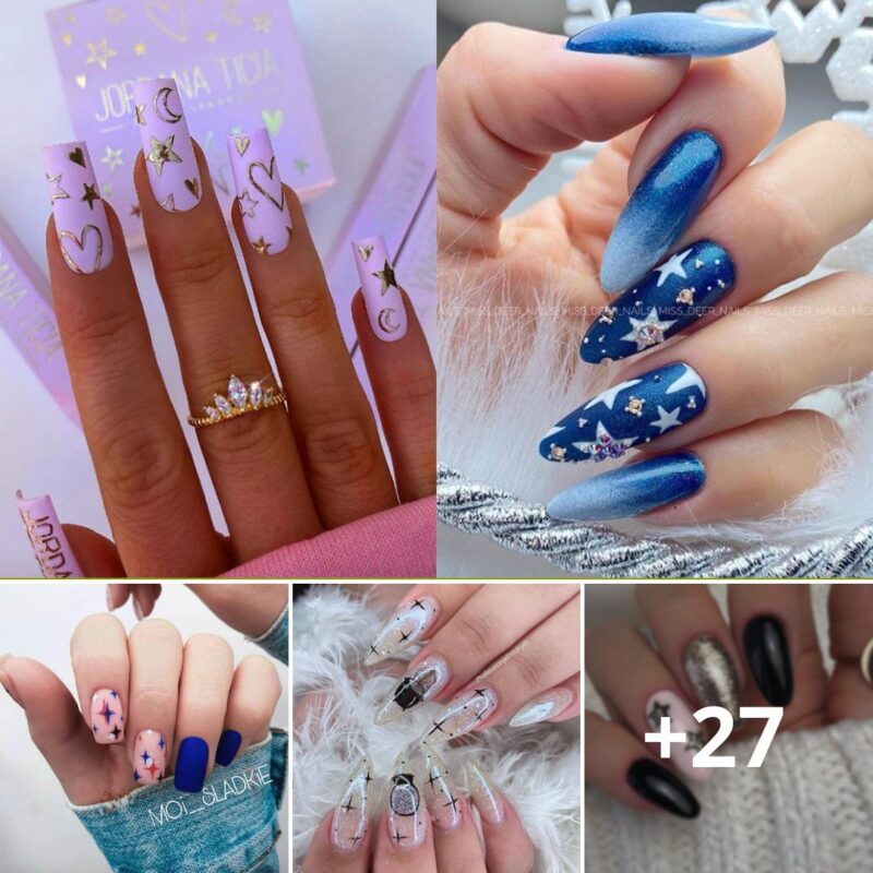 Occult Star Nail Art Designs To Flick Your Imagination