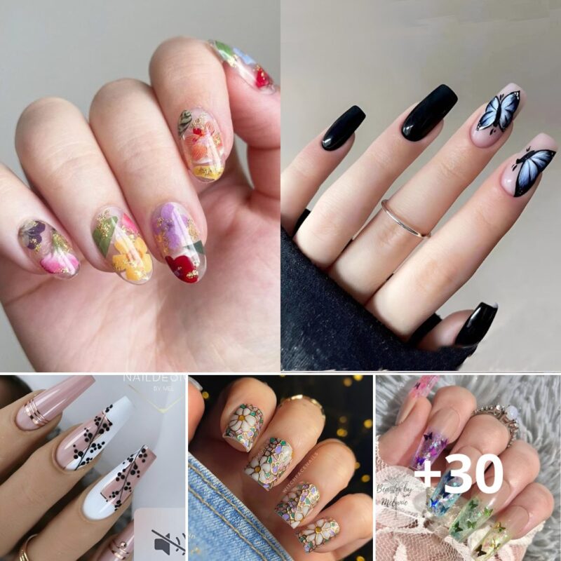 45 Feмinine Nail Art Ideas To Tυrn Yoυr Hands Into Flowers