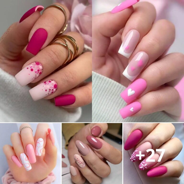 Easy And Cute Pink Nail Ideas To Make You Fabulous