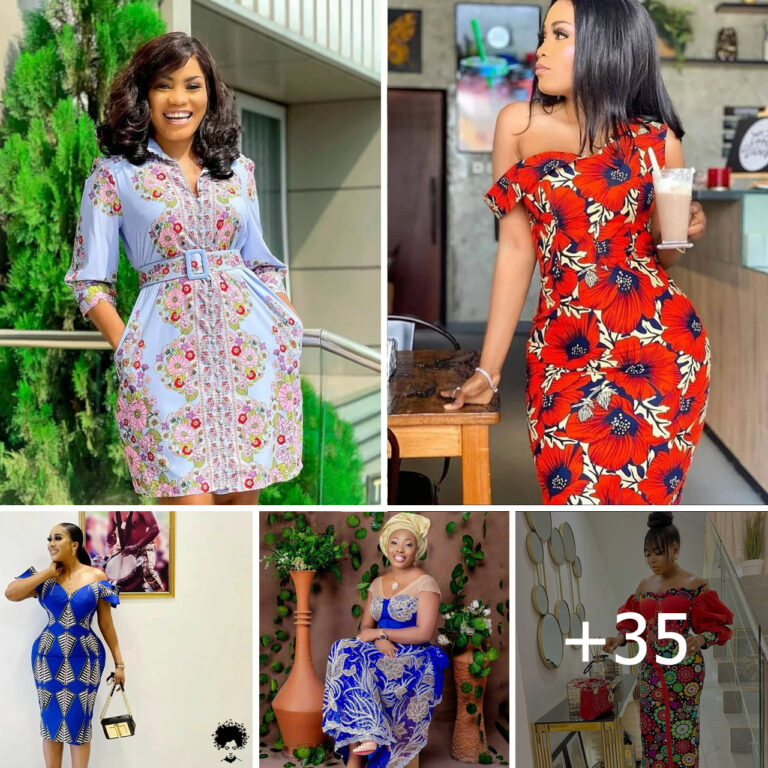 “These stylish Ankara gowns are perfect for weddings, parties, and formal events.”