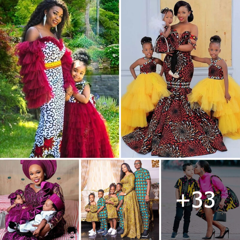 [GALLERY] – Matching African Mother-Daughter Outfit Inspirations
