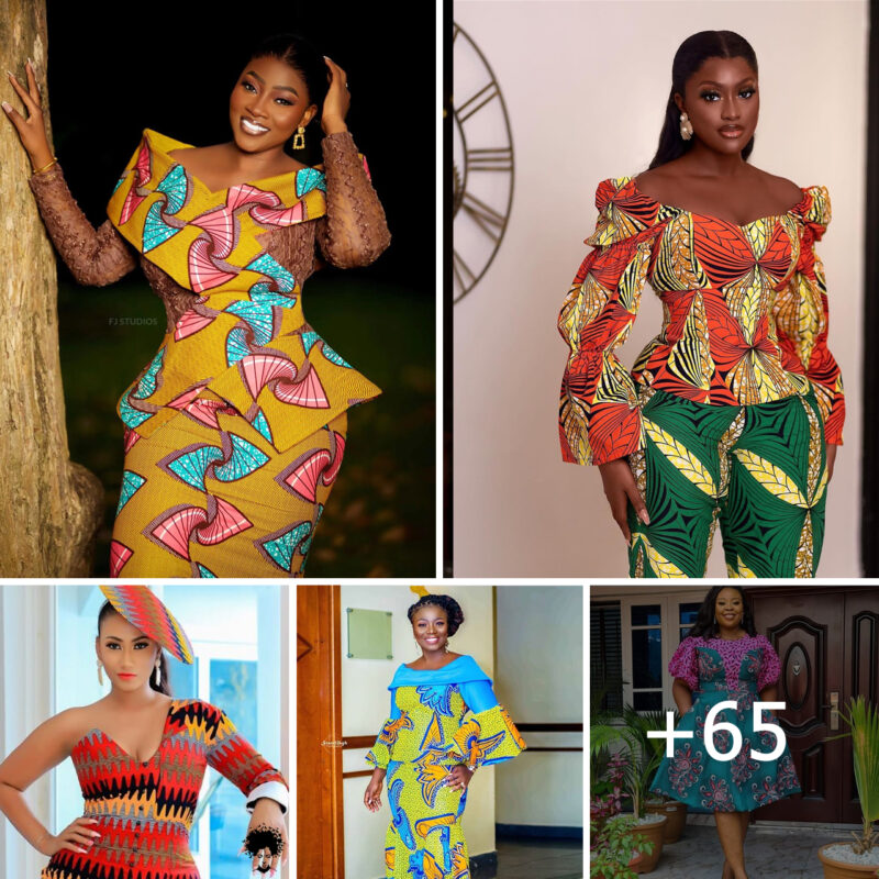 [GALLERY] –  Ankara Elegance: Dive into the Latest African Fashion Revolution!