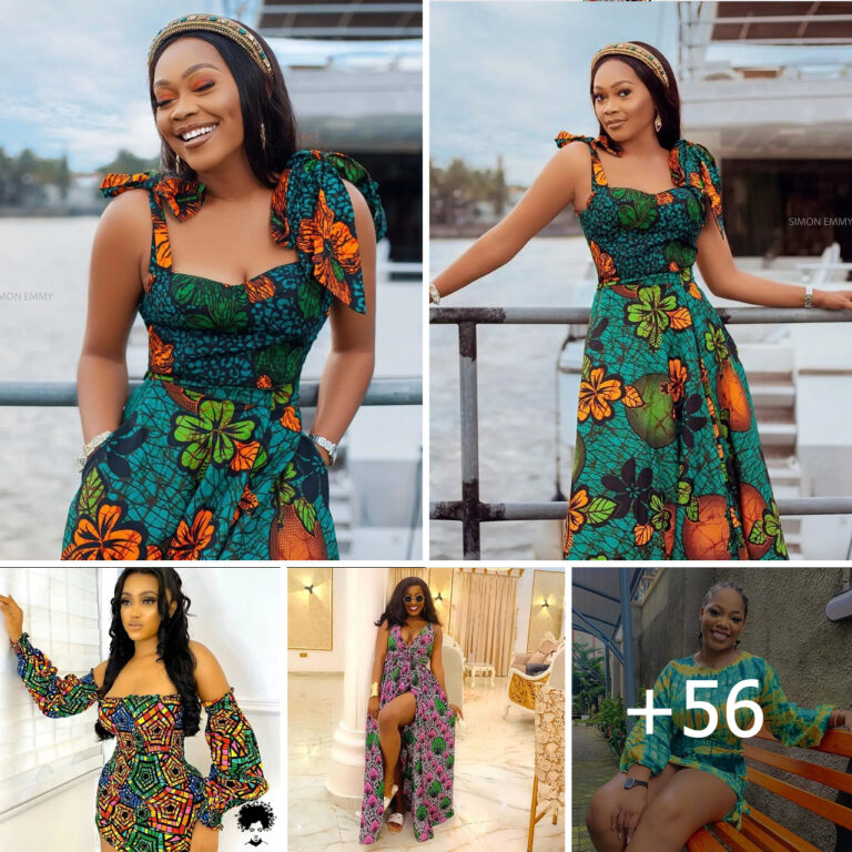 [GALLERY] – Season’s Best: Dazzling Ankara Designs for the Fashion-Forward Woman