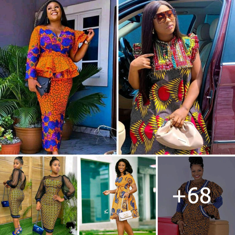 Latest Stunning Ankara styles for ladies; African Ankara 2024