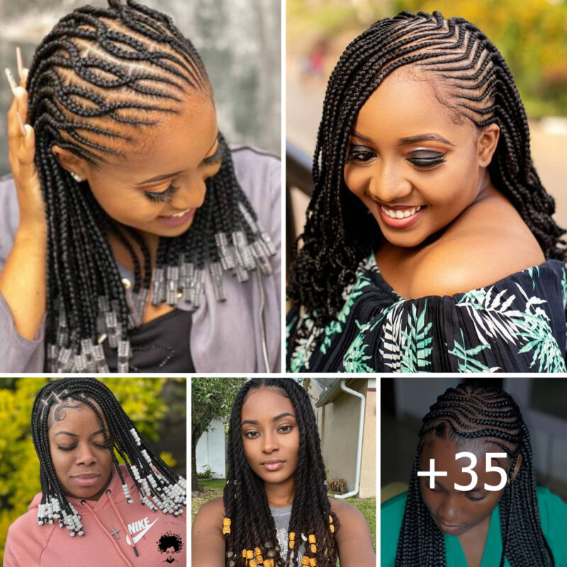 35 Inspiring Ghana Braids to Experiment With This Season