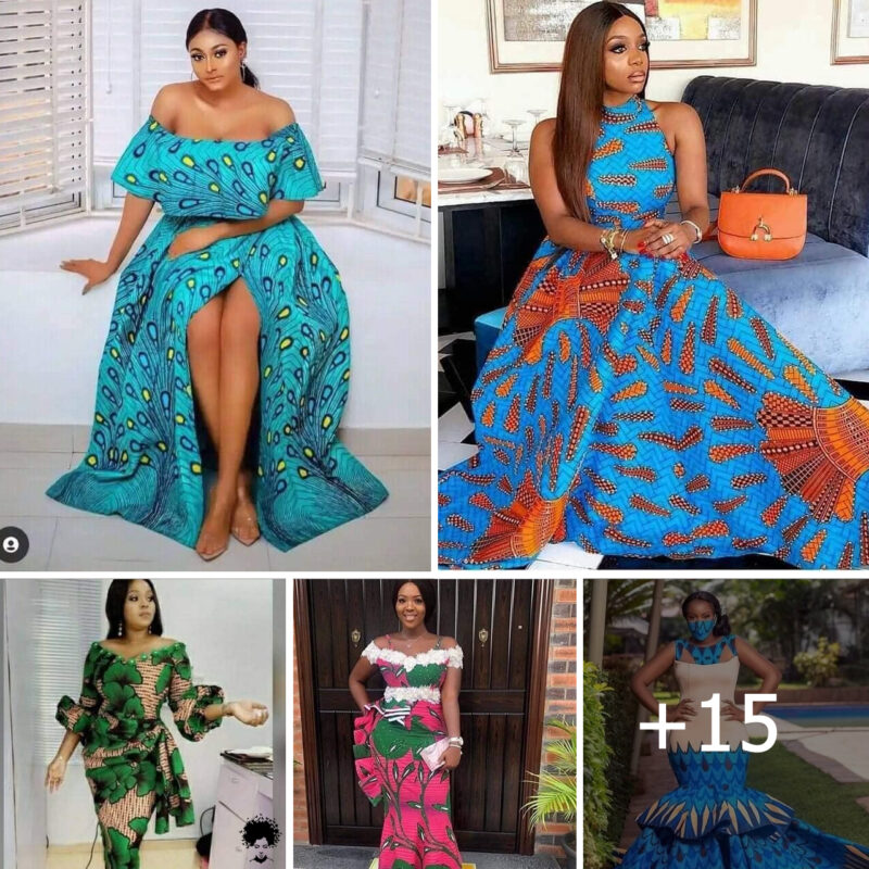 Ankara gowns offer a beautiful blend of tradition and modern style, perfect for making a statement.