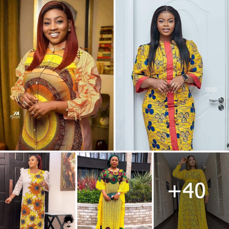 40 Stunning Ankara Style Dresses for Every Fashionable Woman’s Wardrobe.