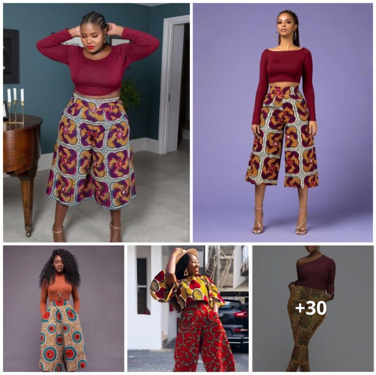 Beautiful Ankara Buggy Trouser Styles You Should Consider.