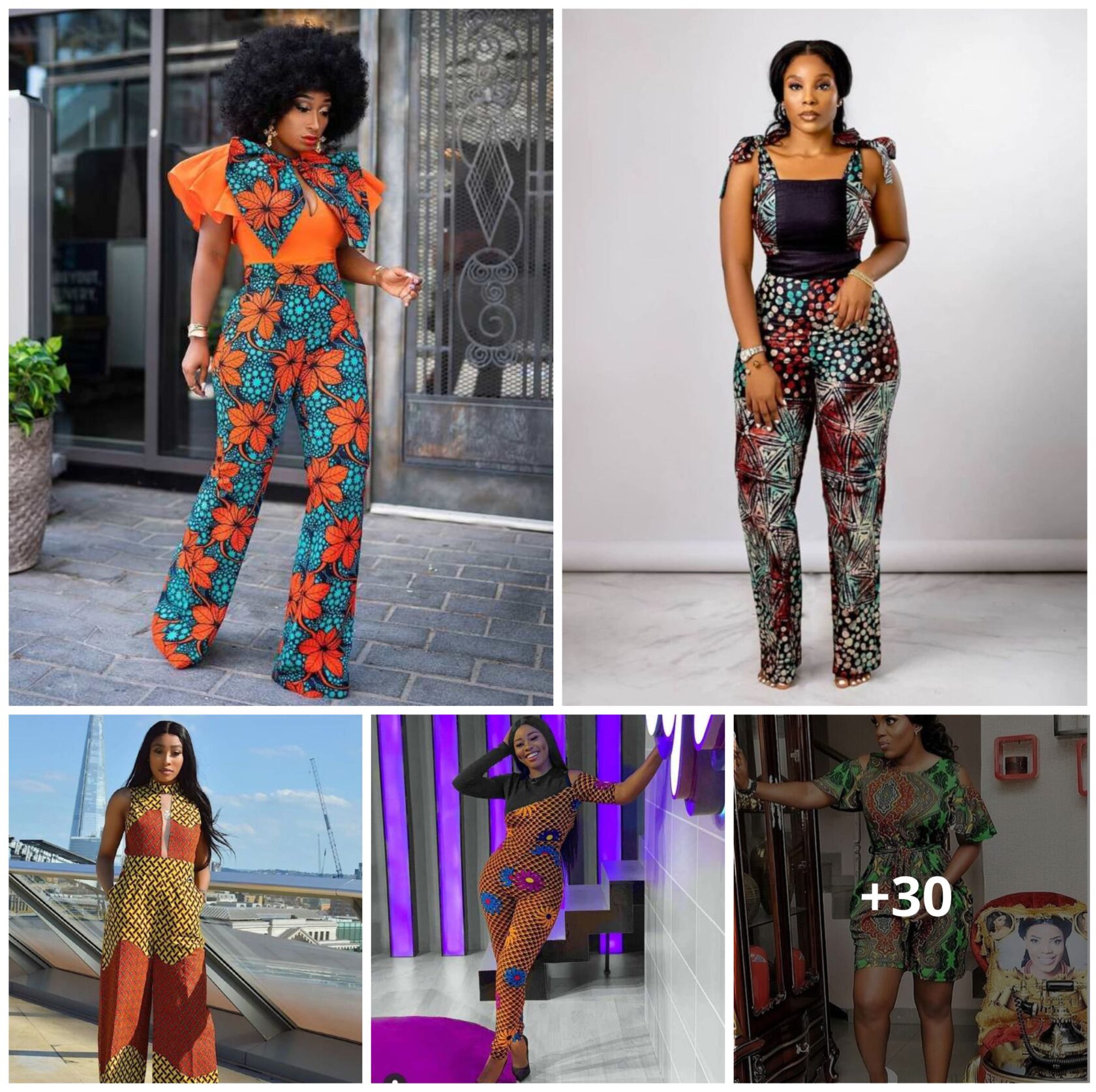 Latest Ankara Jumpsuit Styles:Latest and Stunning Ankara Jumpsuit for Ladies