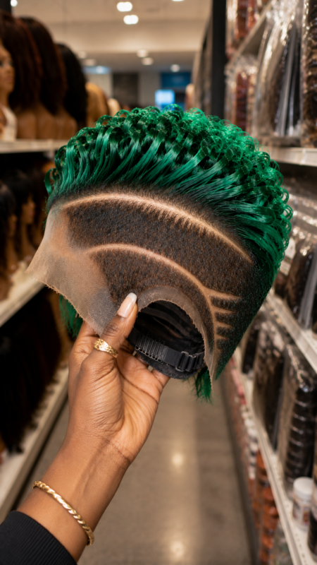 A Shaved-Side Pixie Look Is A Bigger Commitment Than A Full Wig #AfricanTrendyFashionSC