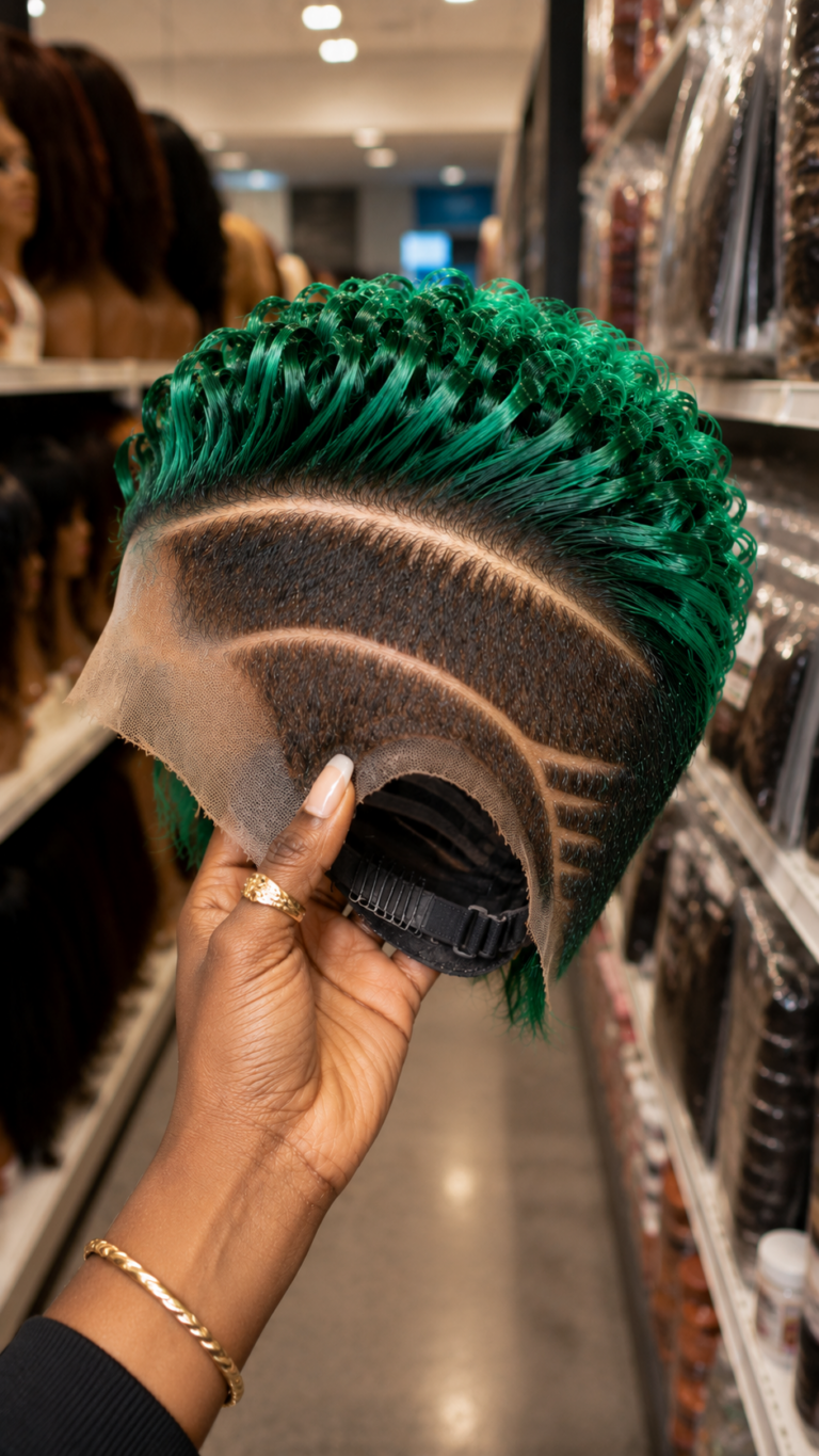 A Shaved-Side Pixie Look Is A Bigger Commitment Than A Full Wig #AfricanTrendyFashionSC