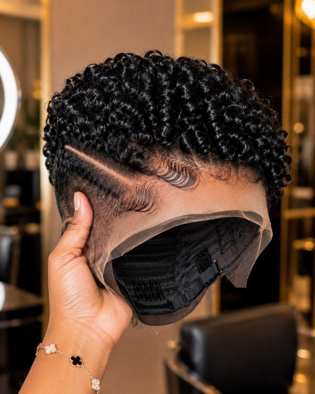 Loose Spiral Curls With A Sharp Angled Part — Where To Buy It And What To Pay 🖤✨ #haircutsforwomenn