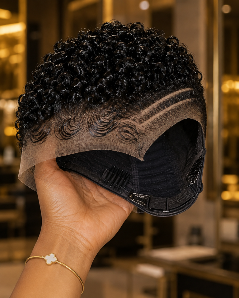 Multiple Combs And A Full Strap — The Cap That Actually Stays Put 🖤✨ #HaircutsSC