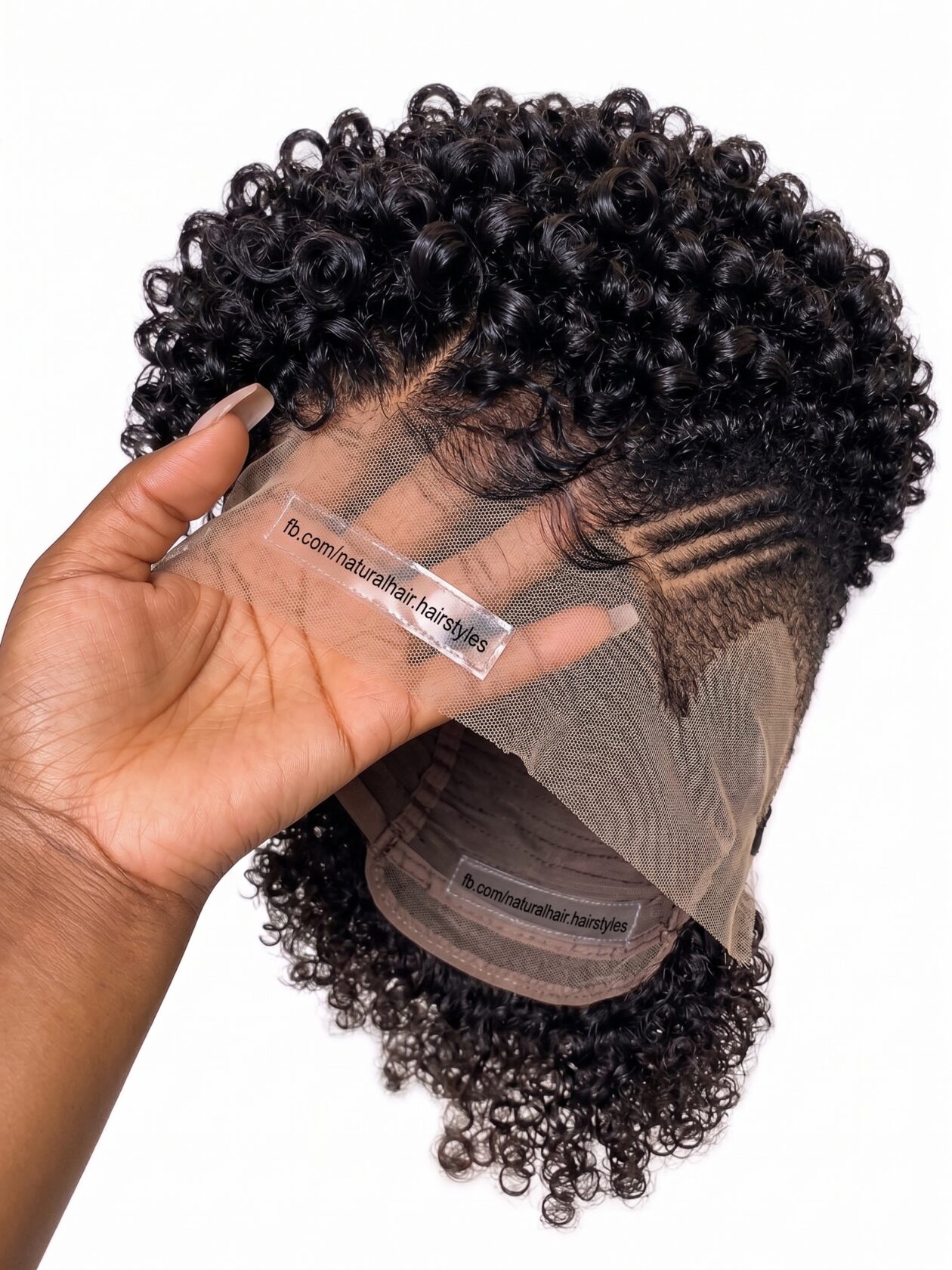 A Curly Wig With A Hidden Undercut Design Is Two Styles For One Price #naturalhair.hairstyles