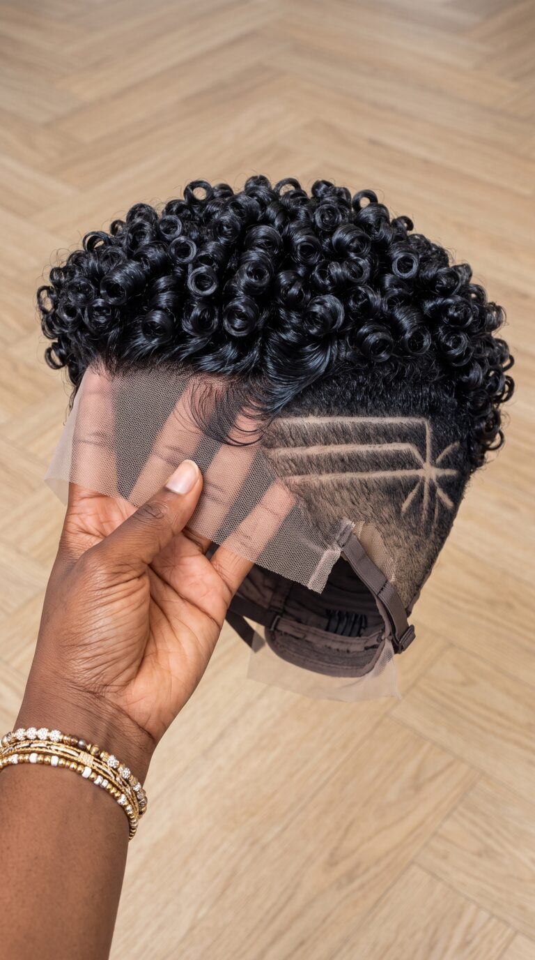 A Plain Pixie Wig You Restyle. A Carved Pixie Wig You Wear As It Came #haircutsforwomenn