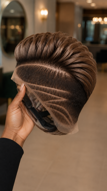 Chestnut Tops Meet Dark Stippled Sides — Why Dimensional Short Pixies Cost Double #yourfashionassistant