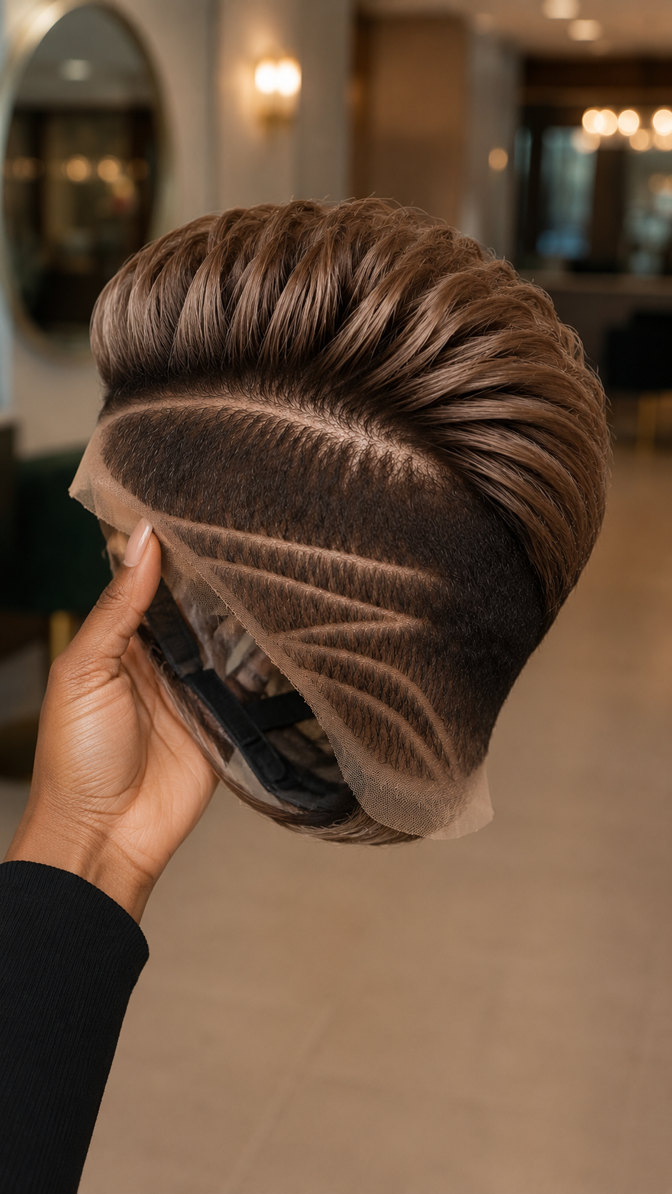Chestnut Tops Meet Dark Stippled Sides — Why Dimensional Short Pixies Cost Double #yourfashionassistant