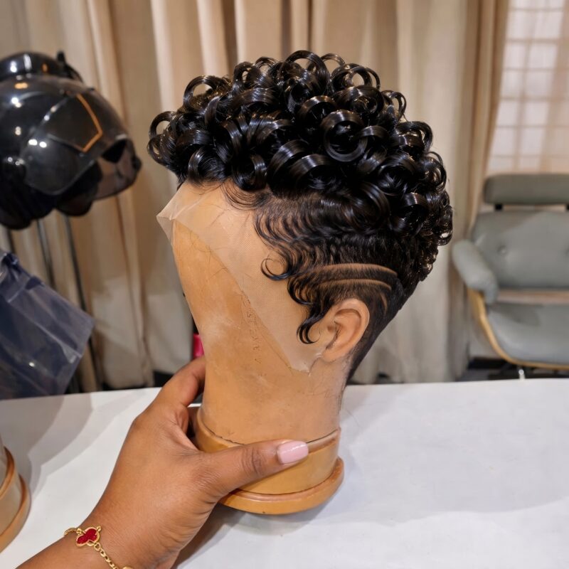 Where To Buy This Black Curly Pixie Wig That Looks So Real 😍✨ #BraidsforWomenSC