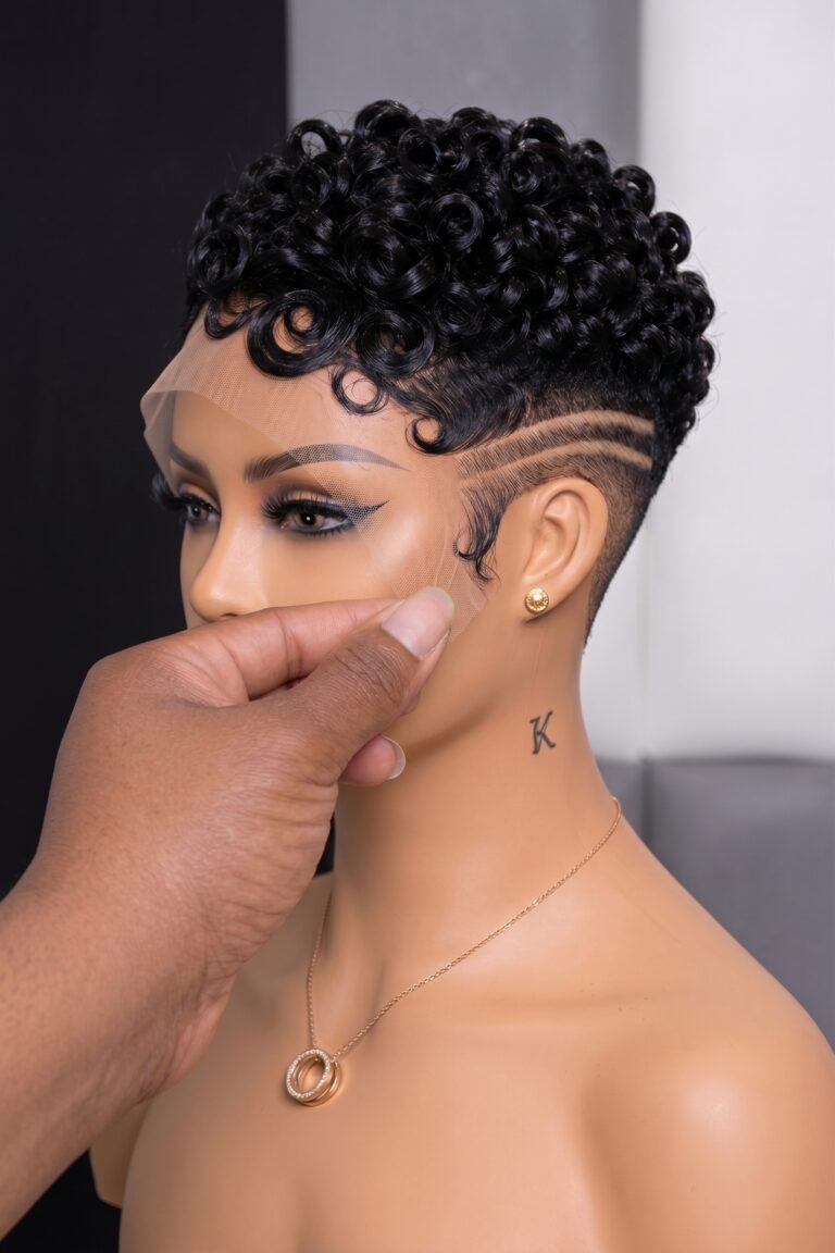 Where To Buy This Black Curly Pixie Wig That Looks So Real 😍✨ #HairstylesforWomenSC