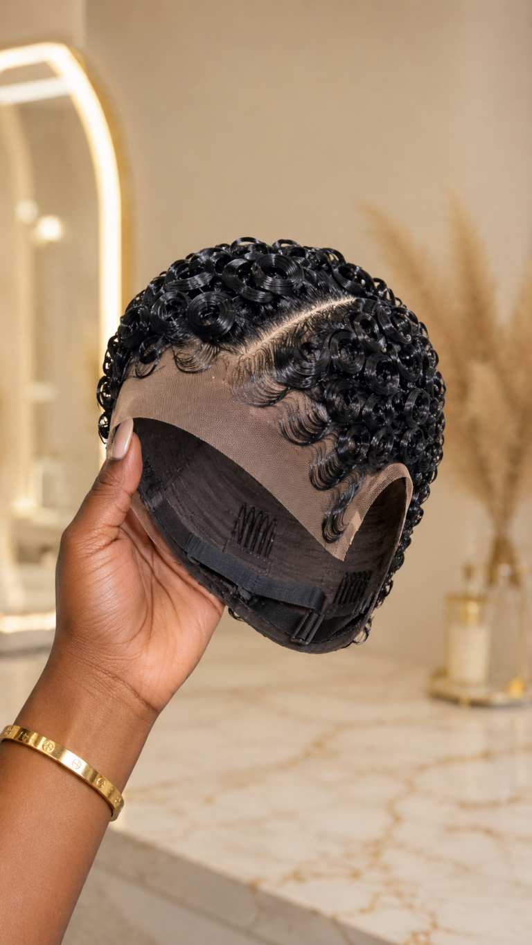 The Front Combs On A Curly Pixie Wig Can Help The Fit Or Ruin The Hairline #yourfashionassistant