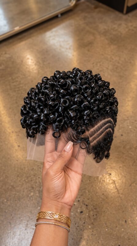 Why Curl Size And Distribution Matter When Buying A Short Curly Pixie Wig #AfricanTrendyFashionSCh