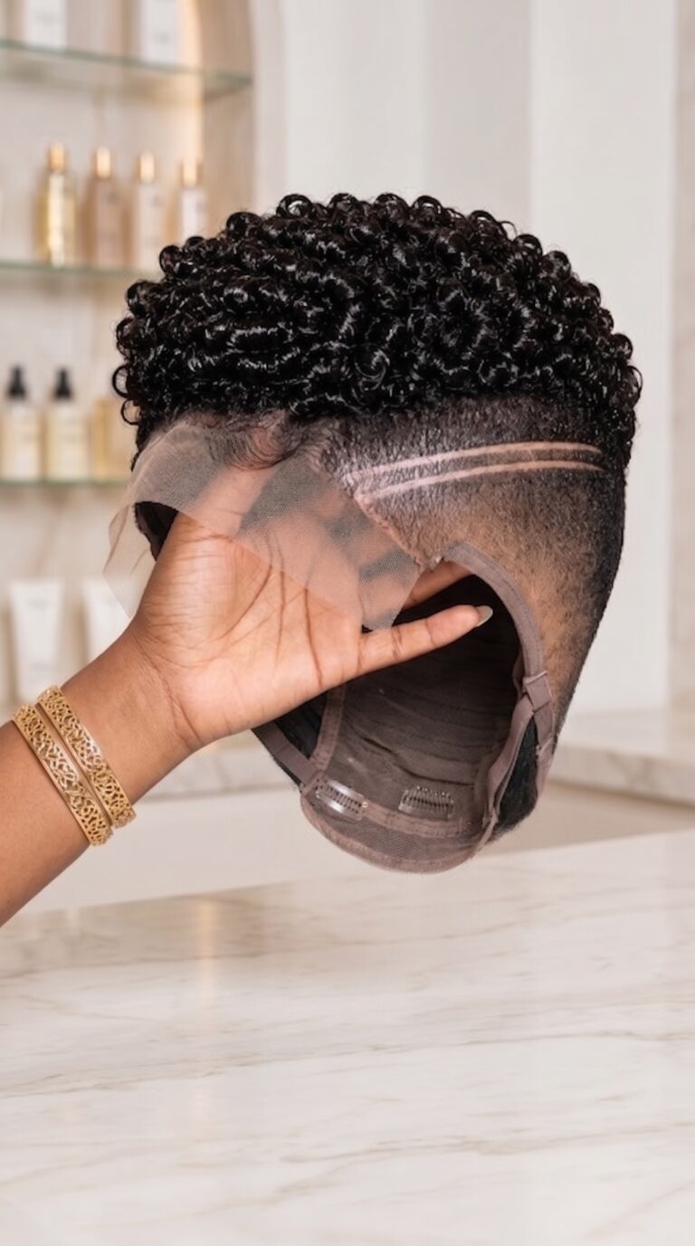 Before You Buy A Carved Black Pixie Wig, Find Out If The Fade Is Knotted Or Cut #haircutsforwomenn
